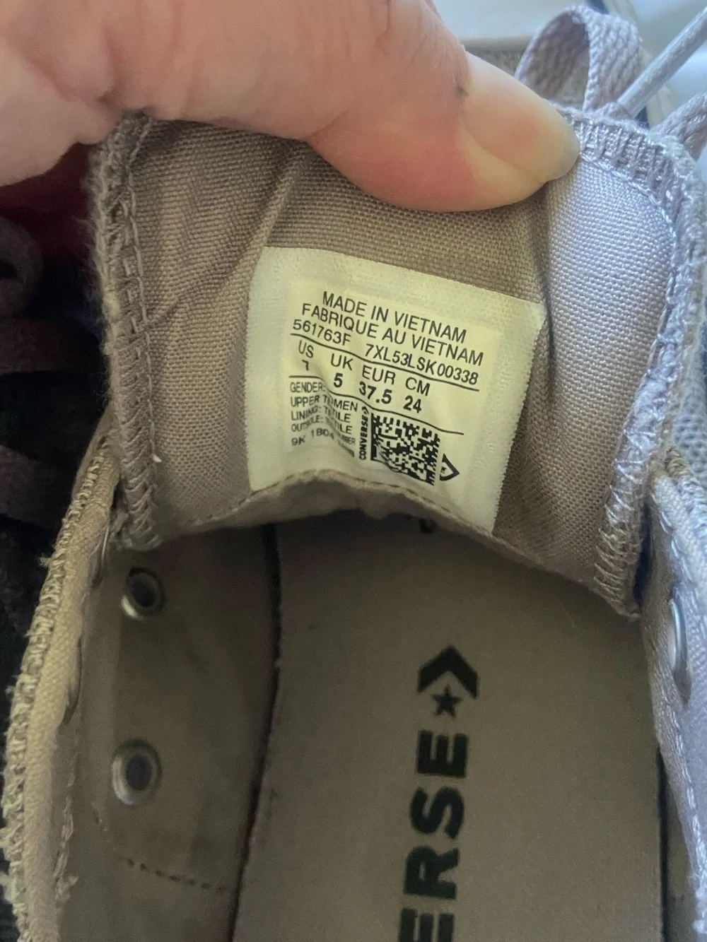 Converse All Star Women's Low-Top Sneakers in Taupe